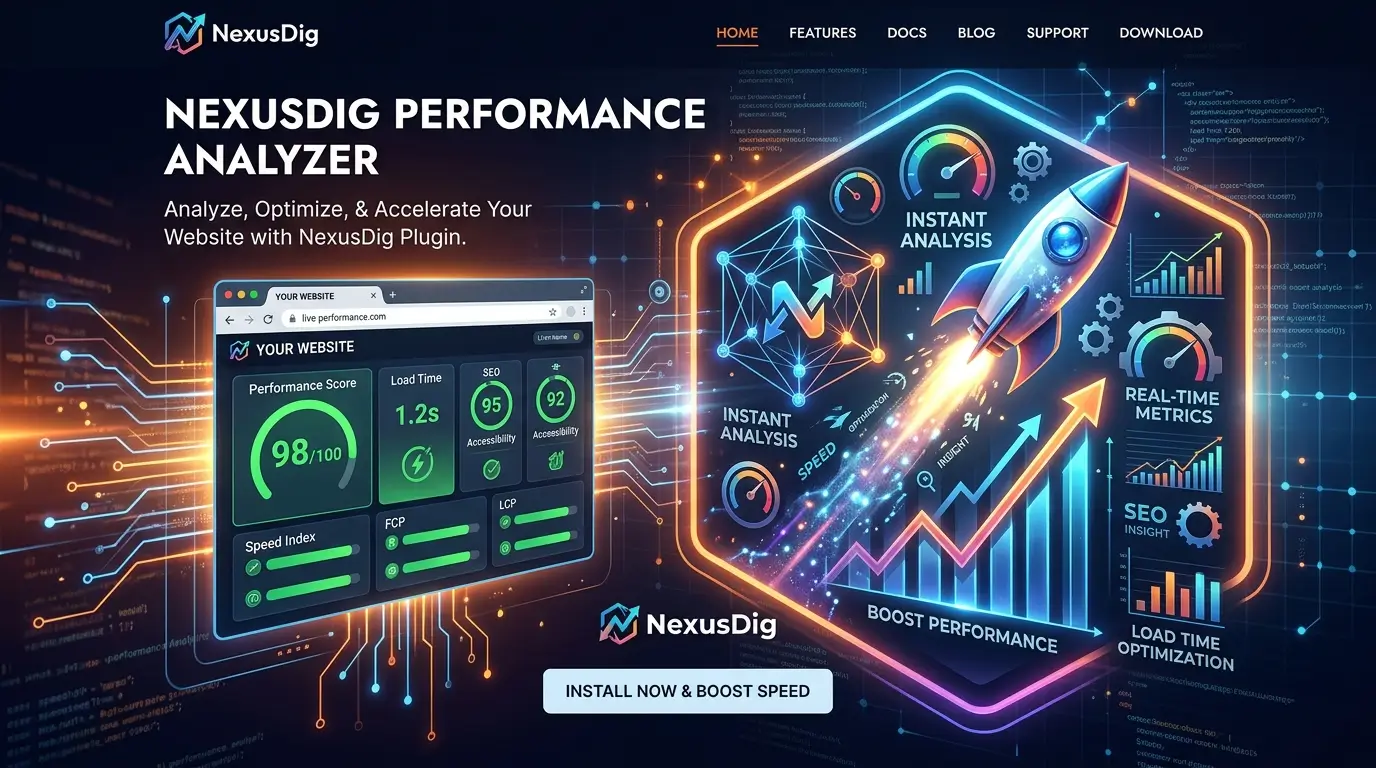 NexusDig Website Performance Analyzer Plugin